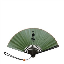 PORTER x Miyawaki Baisen-an Folding Fan Store original Sensu Olive picture