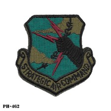 Strategic Air Command ~ SAC ~ US Air Force USAF ~ Vintage Subdued Patch ~ NEW picture