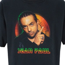 RAPPER Sean Paul black T-shirt short sleeve All sizes S to 5Xl XY184 picture