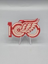 DETROIT RED WINGS 100 YEARS CENTENNIAL DIE CUT HOLIDAY CHRISTMAS TREE ORNAMENT picture