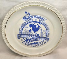 Rochester Minnesota Centennial 1954 Vtg 9.5