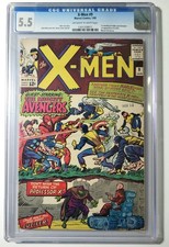 1965 X-Men 9 CGC 5.5 1st Lucifer Marvel picture