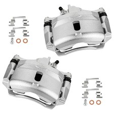 cciyu Front Left & Right Disc Brake Calipers w/Bracket 19B1832 19B1833 picture