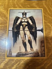 1991 TSR AD&D RARE Promo Trading Card #746 Dark Sun / Brom Fantasy Art NEEVA picture