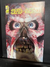Dead-World #4 Copper Age Horror Comic 1986 Arrow Comics Vincent Locke Cover Art picture