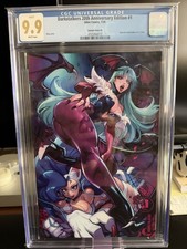 DARKSTALKERS 20th Anniversary Edition #1 * CGC 9.9 * REIQ * Morrigan Variant picture