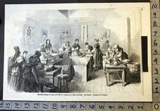 1880 MEDICAL HOSPITAL TEACH EDUCATION NEW YORK BERGHAUS ARTIST PRINT 33361 picture