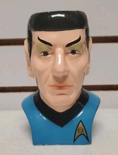 1994 Applause: Star Trek Figural Spock Mug - Vulcan Collectible Cup - Used *READ picture