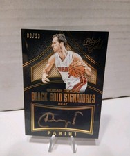 2015-2016 PANINI BLACK GOLD Goran Dragic SIGNATURES NO AUTO #BG-GDG /99 HEAT picture