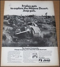 1971 Jeep Jeepster Commando Print Ad Car SUV Automobile Advertisement Vintage picture