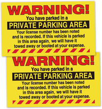 50 Parking Violation Stickers, 5