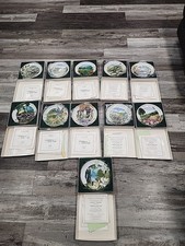 Set of 11 / Royal Windsor / Wildflowers of the South / Collector Plates / picture