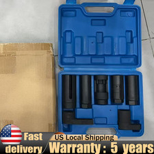 7PC Oxygen Lambda Sensor Socket Removal Set Tool Kit Engine 22MM/27MM/29MM 15-20 picture