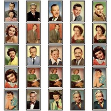 1953 Bowman Television & Radio Stars of NBC - Complete Your Set picture