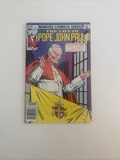 THE LIFE OF POPE JOHN PAUL II #1 MARVEL COMICS 1982 picture