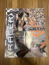 LucasArts Star Wars Racer Sebulba Original Poster 1999 Phantom Menace Vintage picture
