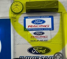 Ford Racing Authorized Dealer Parts Sign No Svo Svt Ford Motorsport 16”x32” picture
