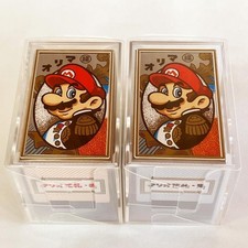 Nintendo Super Mario Bros. Hanafuda set of Red & Black Japanese Playing Cards picture
