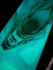 Alien Xenomorph Skateboard Deck - Aliens Franchise Sci-Fi Horror HUF SOLDOUT picture