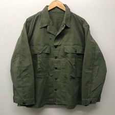 US Army WWII HBT Cotton 13 Star Button Shirt 42R K-23 picture