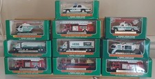 Hess Mini Truck Collection Lot Of (10) 1998-2011 Complete, New In Box's  picture