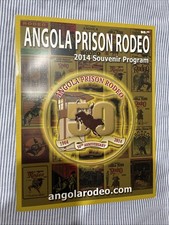 Angola Prison Rodeo - 2014 Souvenir Program-50th Anniversary-  Angola,  LA picture