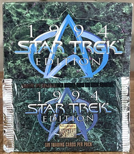 1994 Skybox Star Trek© (Master Series) 🚀 Pack 6 Cards Captain Kirk Spock Sealed picture