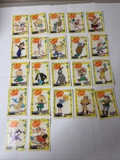 Vtg Nicktoons  MTV Nickelodeon Tv Cartoon Show Card Set 22 Cards Capri Sun 1992 picture