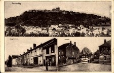 Postcard Montmédy Ardennes, Blagny, Margut, total view, fortress, shops - 5124165 picture