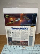 Homeworld 2 Pc video game Review Magazine Article print ad wall art Ephemera picture