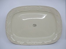 CASAFINA MERIDIAN CREAM PLATTER - 17 1/4