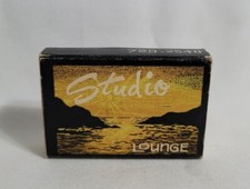 Vintage Studio Lounge Restaurant Bar Matchbox Westland MI Matchbook Advertising picture