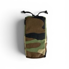 Small GP MOLLE Tactical Utility Zip Pouch 500D Woodland M81 Camo Made in USA picture