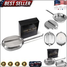 304 Stainless Steel Military Mess Kit - Ultimate Outdoor Cooking Set | 5 Pieces picture
