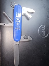 Victorinox Swiss Army Knife First Data Advertising Officer Suisse Blue Spartan picture
