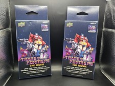 2026 Upper Deck Transformers The Movie Special Edition Hanger Box New Sealed picture