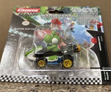 Carrera 64035 Mario Kart - Yoshi 1:43 Scale Analog Slot Car For Go Race Track picture