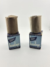 Vintage Sterilized Absorbent Gauze Bandage Rolls w/ Boxes A.S. Aloe Medical Lot picture
