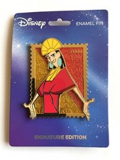 Disney Pink a La Mode Kuzco PALM Royal Stamp Pin (LE 400) Emperor's New Groove picture