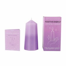 Gift Republic - Positive Energy Crystal Candle - Bring Positive Vibes to Your picture