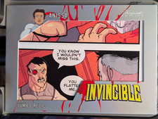 2026 Keepsake Invincible Anissa Jumbo Relic #558 Omni-Man Kregg Prison Cut picture
