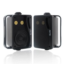 Herdio 3.5 Inch Passive Outdoor Speakers Wired Waterproof, 200W 3 Way Premium Mo picture