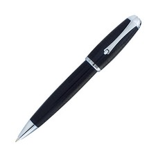 Monteverde Super Mega Ballpoint Pen in Carbon Fiber with Chrome Trim - NEW picture