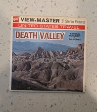 Complete set of three vintage View-Master reels Death Valley National Monument picture
