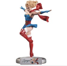 DC Bombshells Supergirl Statue - NIB #1936/5200 1st Edition Series Signed picture