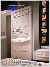Falcon Northwest PC Mach V - Vintage Original Print Ad/Poster Promo Art 1997 picture