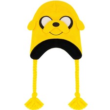 Adventure Time Beanie Hat, Jake The Dog Adult Cosplay Peruvian Winter Knit Ca... picture