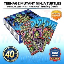 NEW Teenage Mutant Ninja Turtles Mirror Zenith City Heroes Trading Cards 1 Box picture