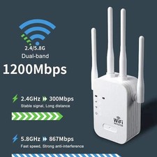 1200Mbps WiFi Repeater Wireless Extender WiFi Booster 5G 2.4G Dual-band Network picture