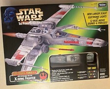 Star Wars Power of the Force Electronic Power FX  Lukes X-Wing Fighter 1997 picture